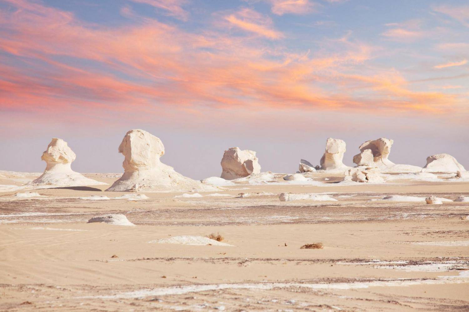 Désert blanc d'Égypte